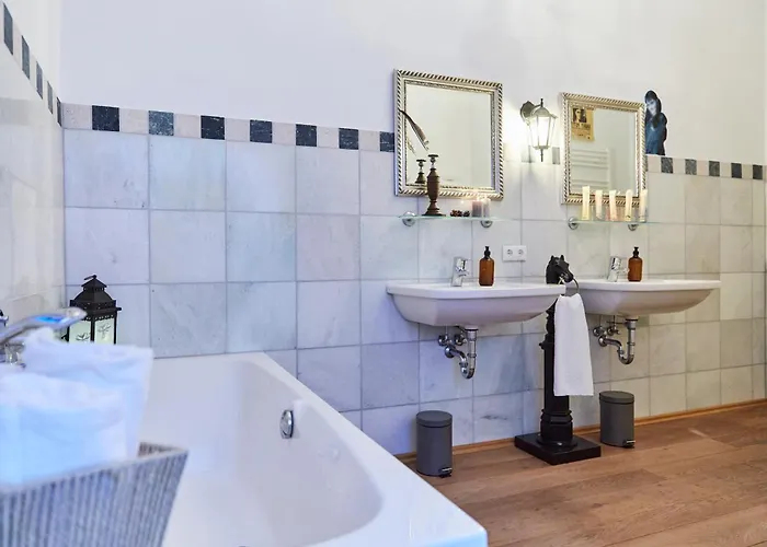 Lejlighed Wizard - 3 Schlafzimmer - 156 Qm Mit Dachterrasse - Bis 10 Personen - Dusche & Badewanne - Kueche - Smart Tv - Kostenloser Parkplatz Hamborg